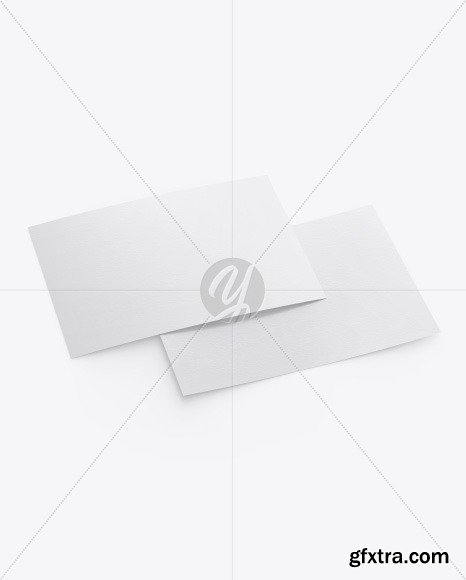 Textured A5 Postcard Mockup 50622
