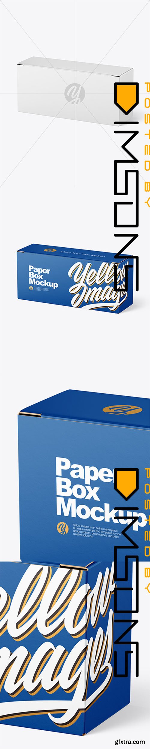 Paper Box Mockup 46596