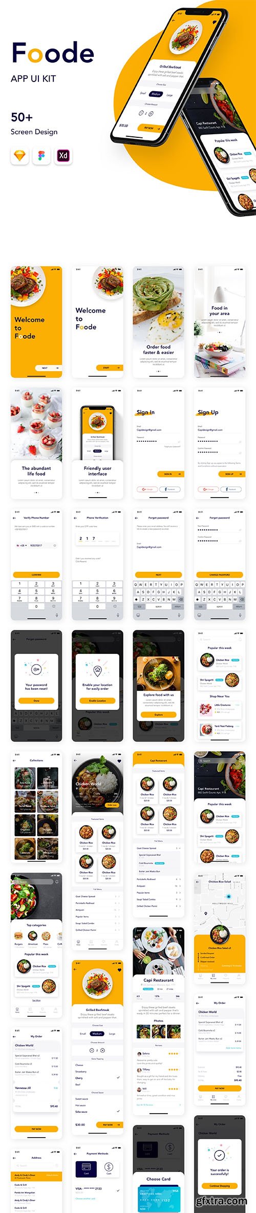 Foode - Best Food Order Mobile App Foode - Best Food Order Mobile App