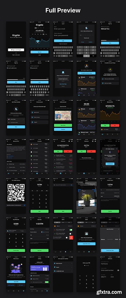 Krypto UI Kit Krypto UI Kit