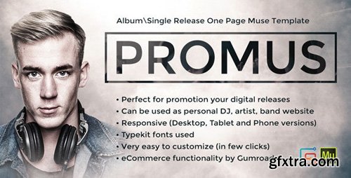 ThemeForest - Promus v1.0 - Music Album Release / DJ / Band / Musician Onepage Muse Template (Update: 2 August 18) - 9334338