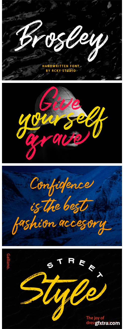 Brosley Font Brosley Font