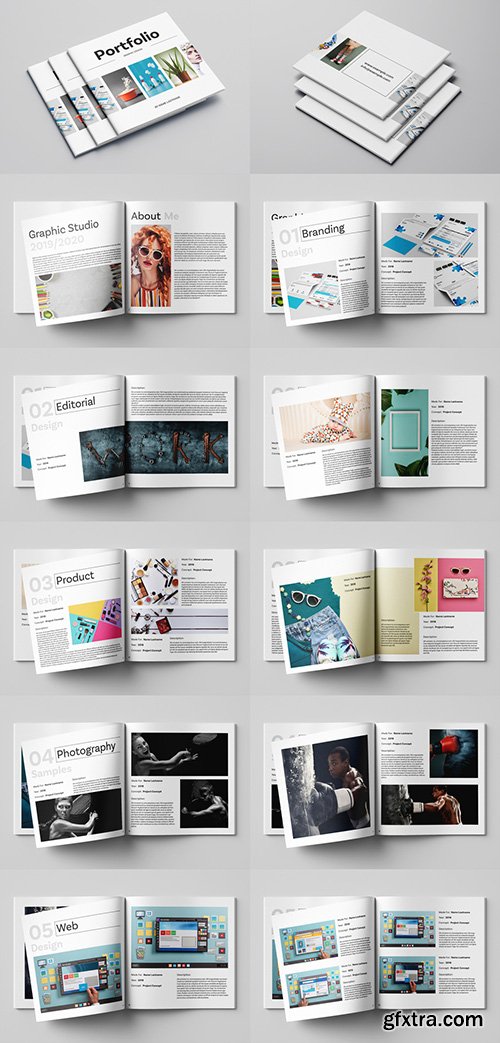 Square Graphic Design Portfolio Layout 253642951 Square Graphic Design Portfolio Layout 253642951