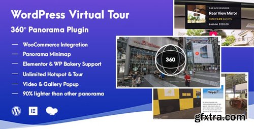 CodeCanyon - WordPress Virtual Tour 360 Panorama Plugin v1.0.0 - 24936734