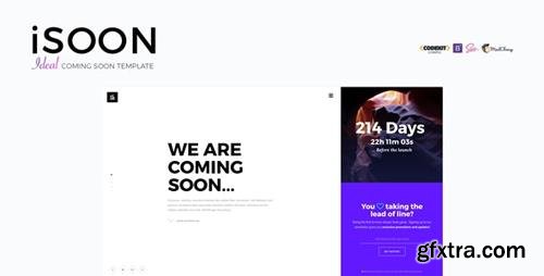 ThemeForest - iSOON - Ideal Coming Soon Template (Update: 11 August 18) - 19669492