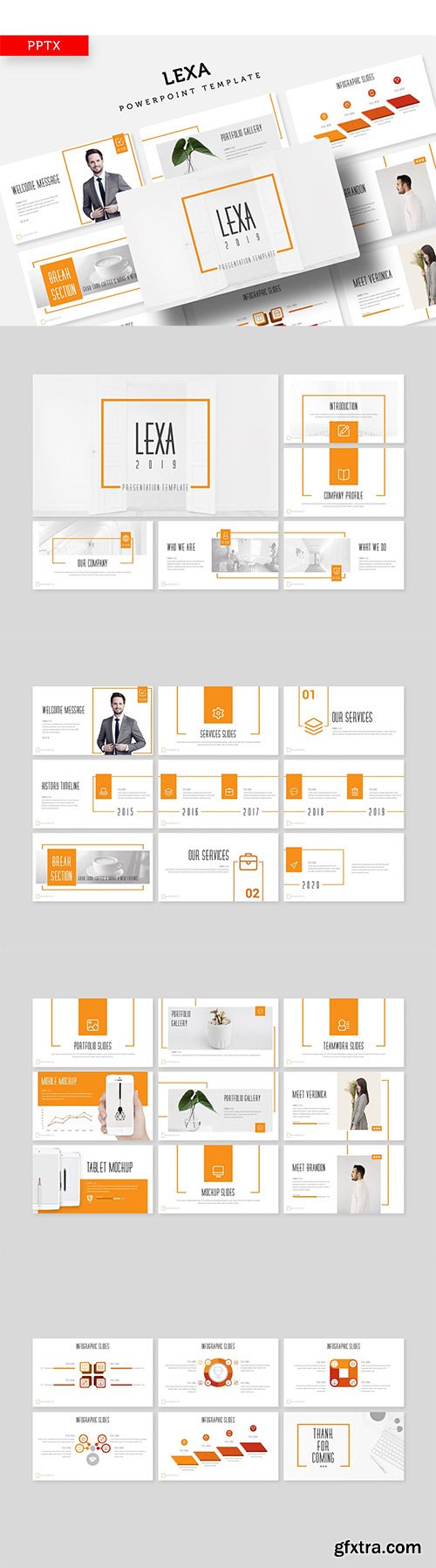 Lexa - Powerpoint, Keynote and Google Slides Lexa - Powerpoint, Keynote and Google Slides