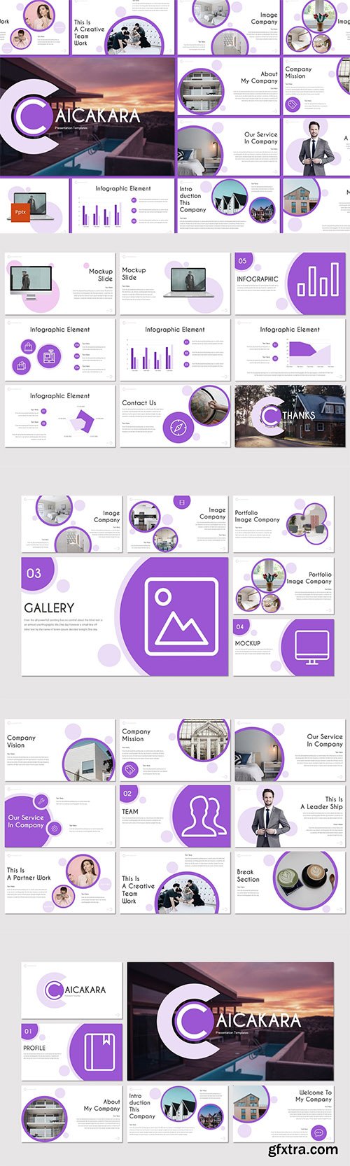 Caicakara - Powerpoint, Keynote and Google Slides