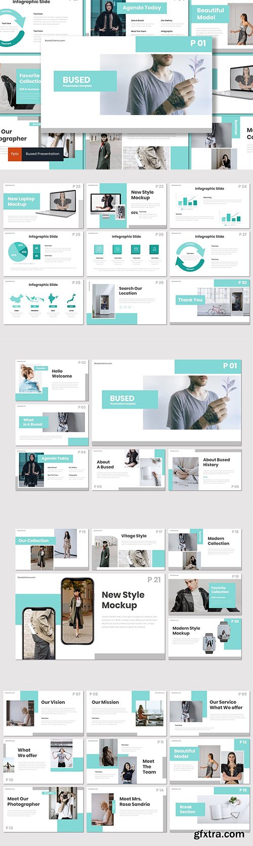 Bused - Powerpoint, Keynote and Google Slides Bused - Powerpoint, Keynote and Google Slides