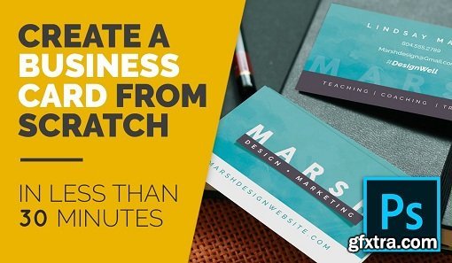 Create a Business Card From Scratch using Photoshop