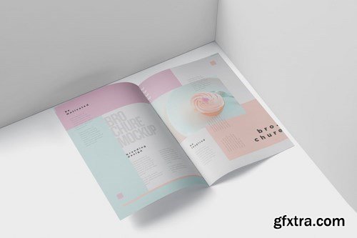 A4 Brochure - Magazine Mock-Up