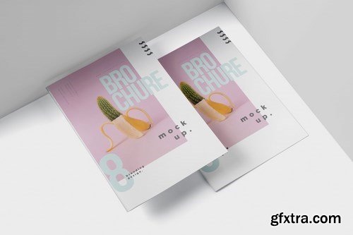 A4 Brochure - Magazine Mock-Up