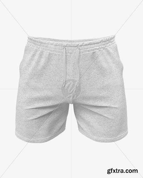 Melange Men’s Shorts Mockup 50646