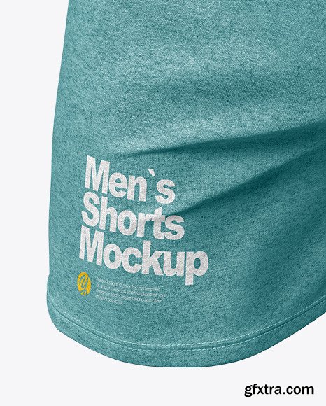 Melange Men’s Shorts Mockup 50646
