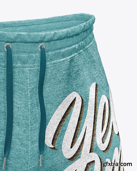 Melange Men’s Shorts Mockup 50649