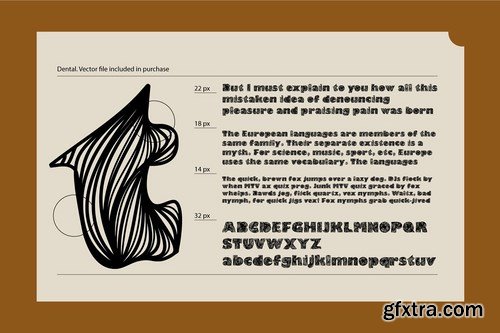 CM - Gulf. HandLettered Font and seamless 4257068