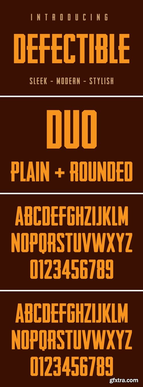 Defectible Font