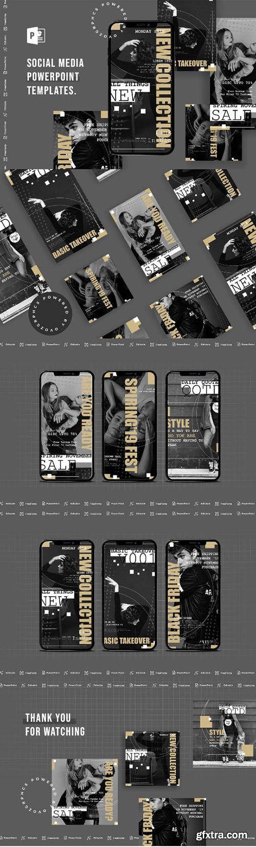 Social Media PowerPoint Template 2 Social Media PowerPoint Template 2