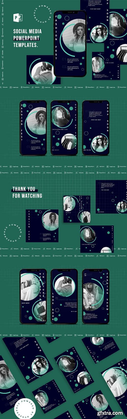 Social Media PowerPoint Template 4 Social Media PowerPoint Template 4