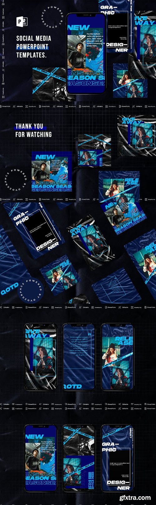 Social Media PowerPoint Template 6