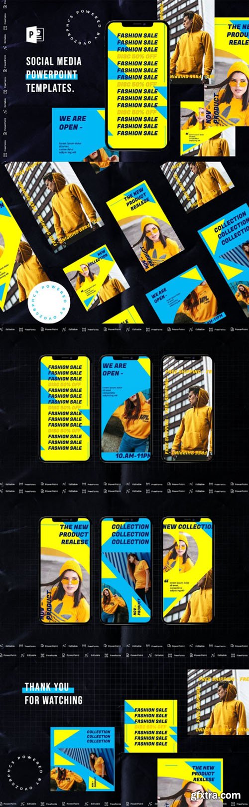 Social Media PowerPoint Template 12 Social Media PowerPoint Template 12