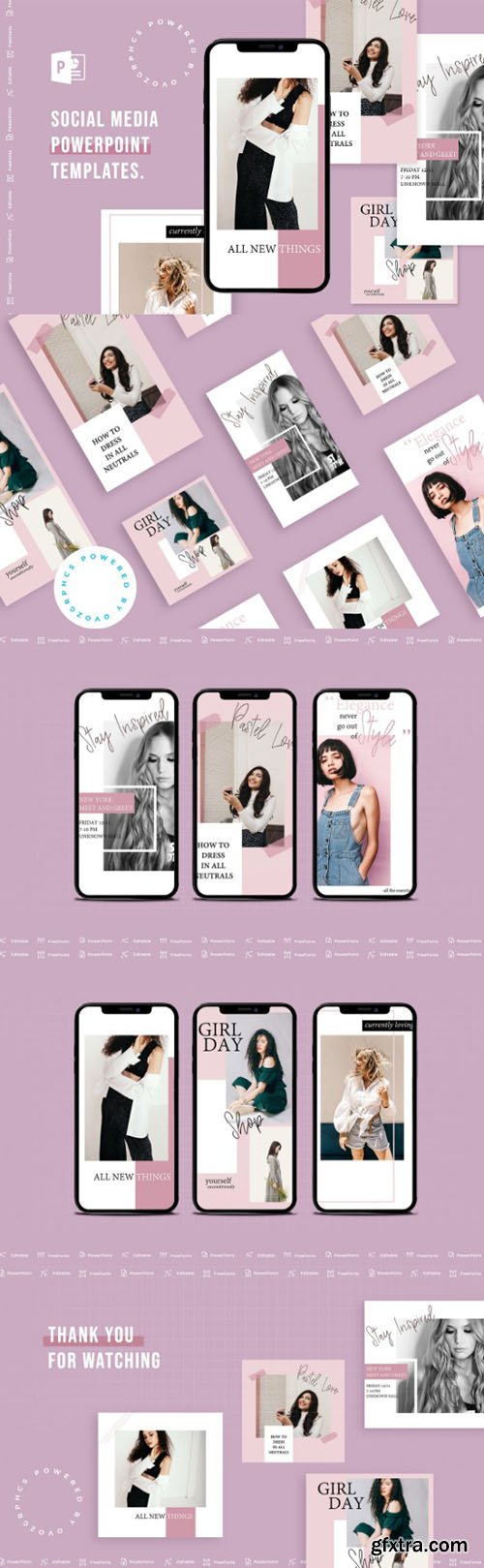 Social Media PowerPoint Template 13