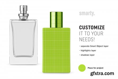CreativeMarket - Perfume bottle mockup 3456209