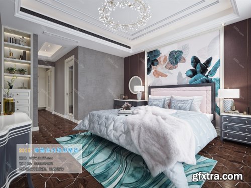 Modern Style Bedroom 156 (2019)