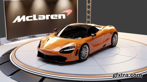  McLaren 720S 3D model