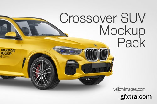Crossover SUV Mockup Pack 50124