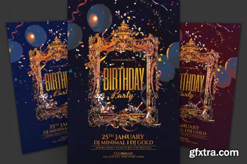 Birthday Party Flyer