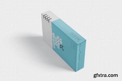 Cereals Box Mockup - Slim Size Box