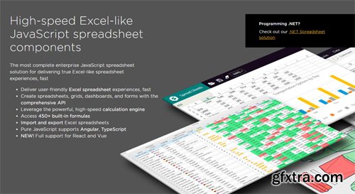 GrapeCity SpreadJS v12.2.0 - High-speed Excel-Like JavaScript Spreadsheet Components - NULLED