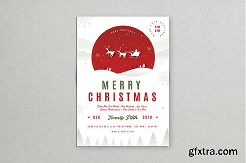 Christmas Party Flyer