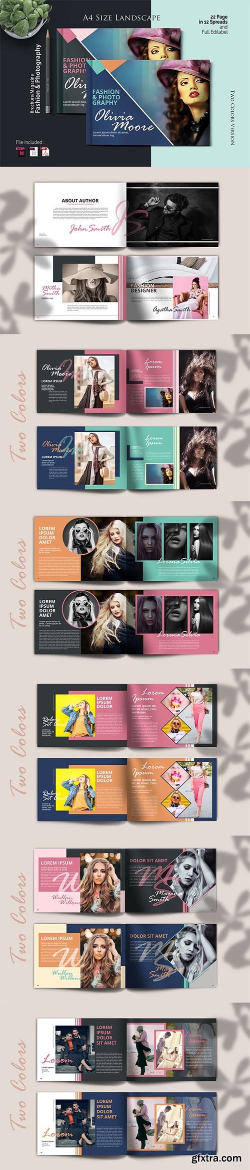 A4 Fashion Template A4 Fashion Template