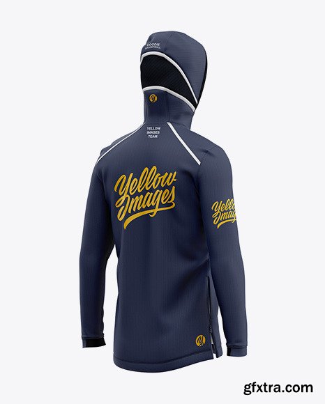 Basketball Full-Zip Hoodie Mockup 50818