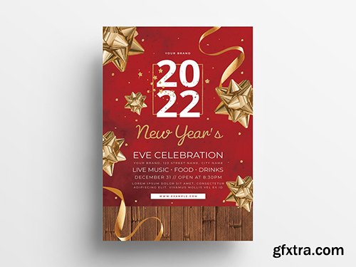 Red New Year's Eve Flyer Layout 299565779 Red New Year's Eve Flyer Layout 299565779