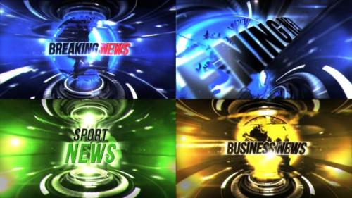 Videohive - TV Broadcast News Package