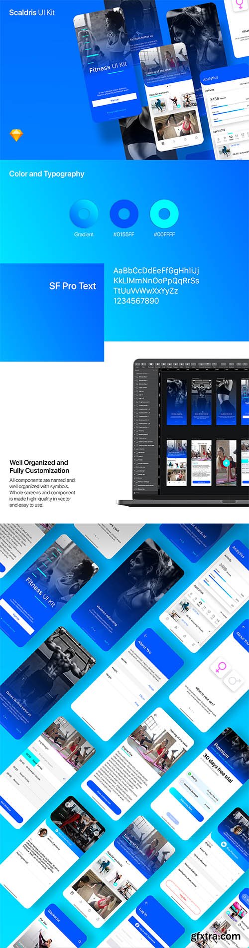 Scaldris Fitness App