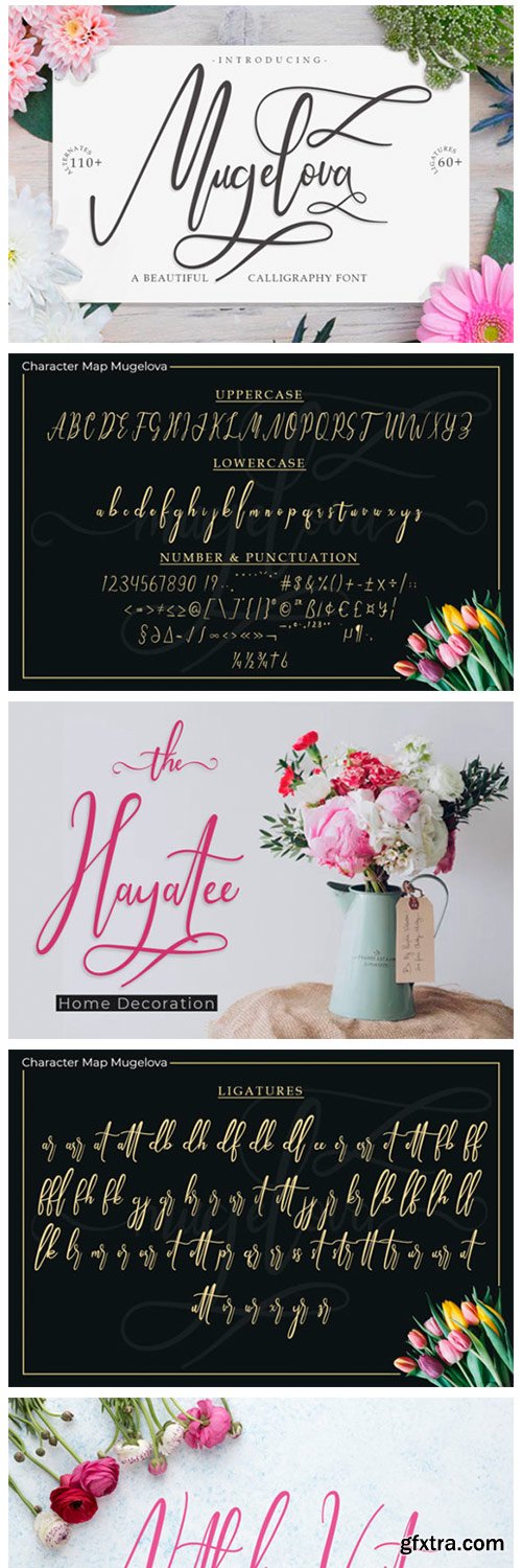 Mugelova Font Mugelova Font