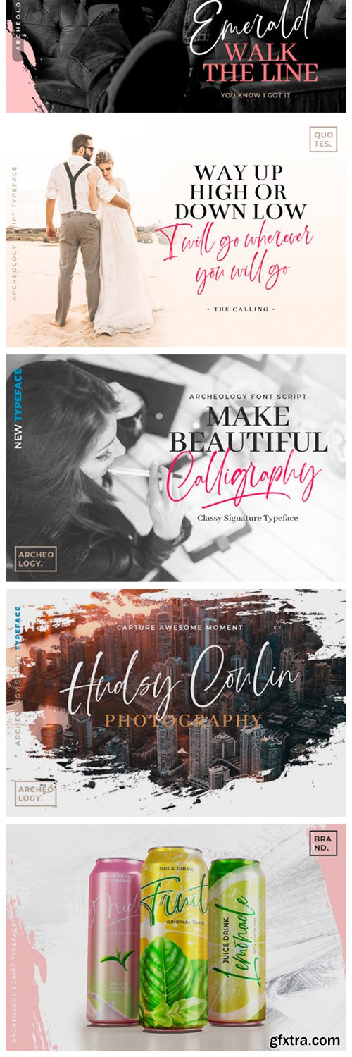 Archeology Font Archeology Font