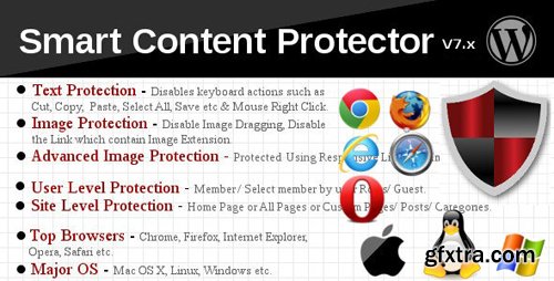 CodeCanyon - Smart Content Protector v8.1 - Pro WP Copy Protection - 5400835