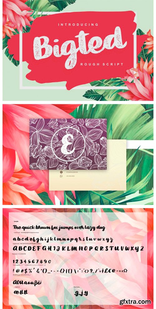 Bigted Font Bigted Font