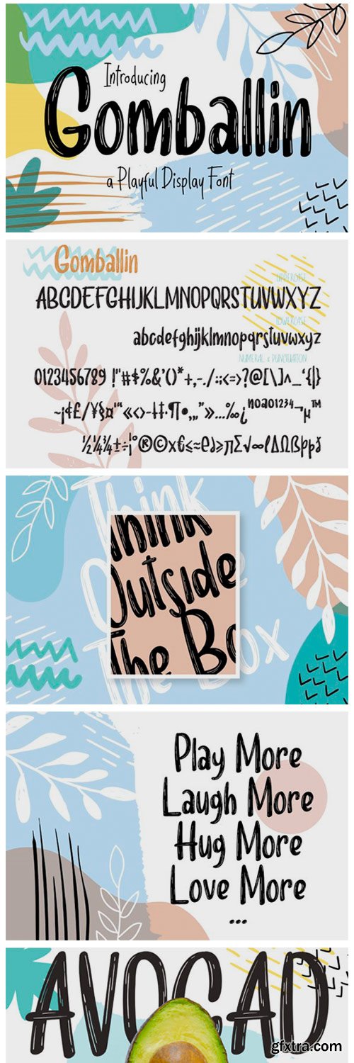 Gomballin Font Gomballin Font
