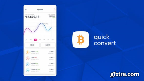 VideoHive Cryptocurrency App Promo 23624020