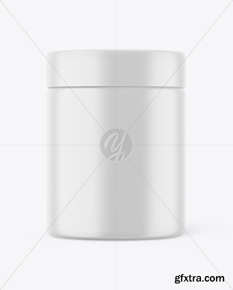 Matte Protein Jar Mockup 51016