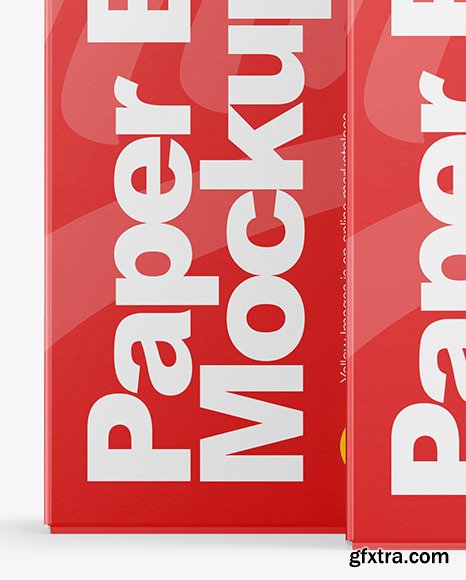 Two Paper Boxes Mockup 51075