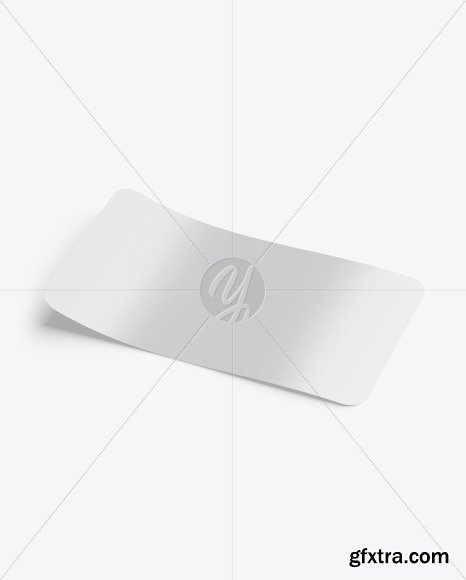 Glossy Sticker Mockup 51027