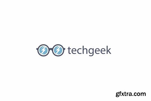 Tech Geek Logo Template