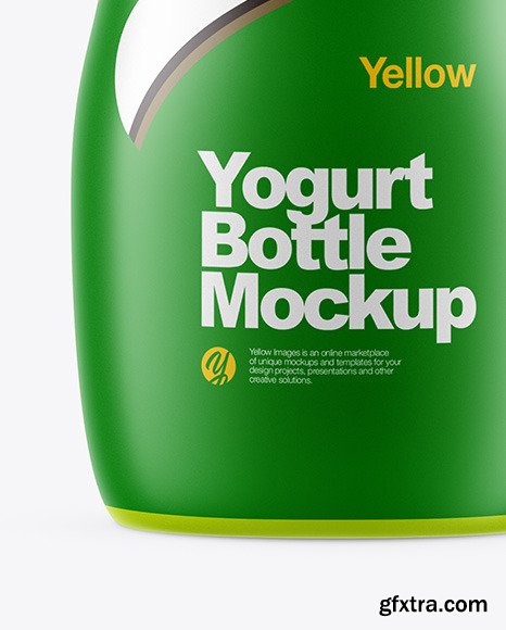 Glossy Plastic Bottle Mockup 51079