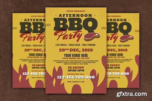 BBQ Party Flyer BBQ Party Flyer
